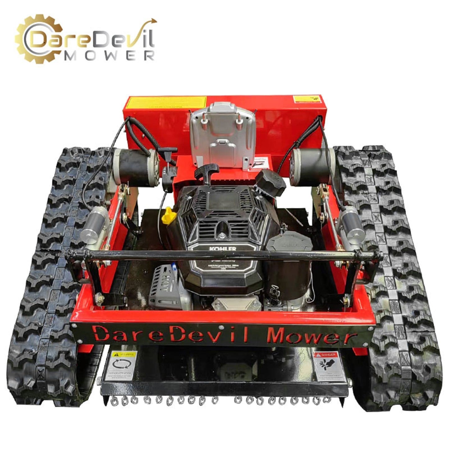 DareDevil Mower Remote Controlled 45° Slope Capability | 9.5hp Engine | Gas-Electric Self Charging Hybrid | Cutting Deck Adjustable