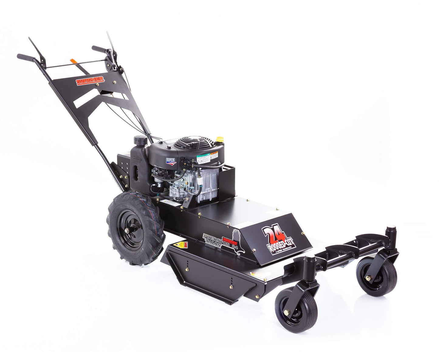 Swisher WRC11524BSC - 11.5 HP 24 in. Walk Behind Rough Cut with Casters