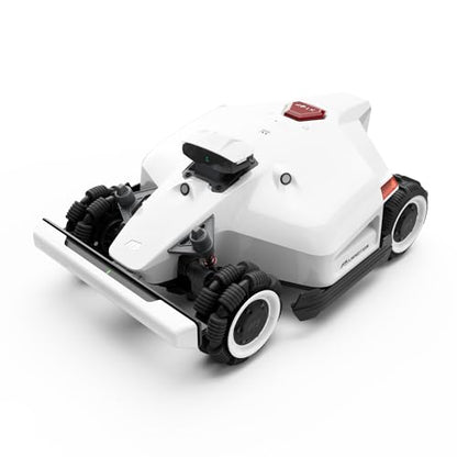 LUBA 2 AWD 10000H Robot Lawn Mower, Perimeter Wire Free Vision Robotic Lawnmower for 2.5 Acres Lawn, Cut Height 2.2"-4.0", 80% Slope, APP Control Compatible with Alexa, All-Wheel Drive, Anti-Theft