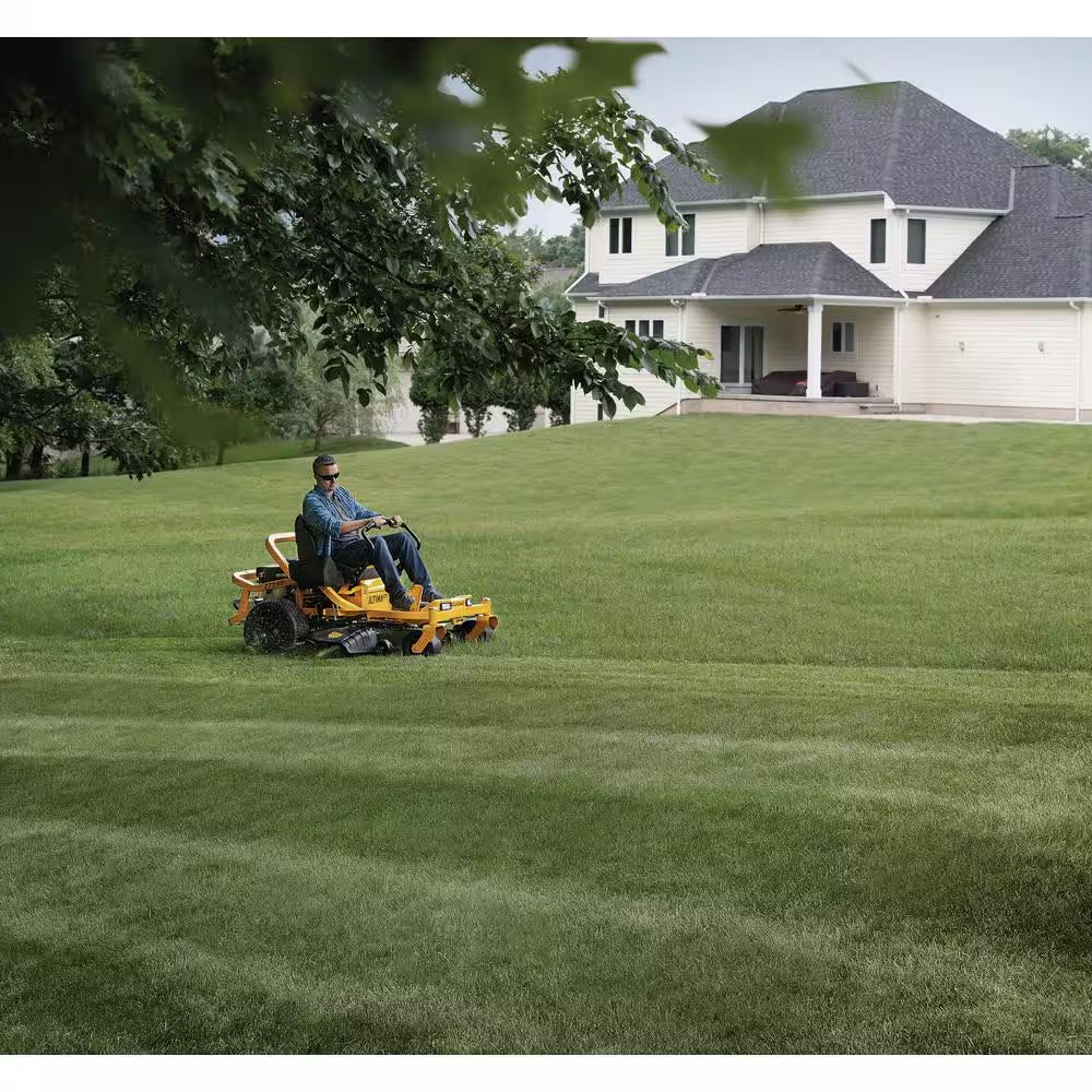 Ultima ZT1 50 In. Fabricated Deck 23HP V-Twin Kawasaki FR Series Engine Dual Hydro Drive Gas Zero Turn Riding Lawn Mower