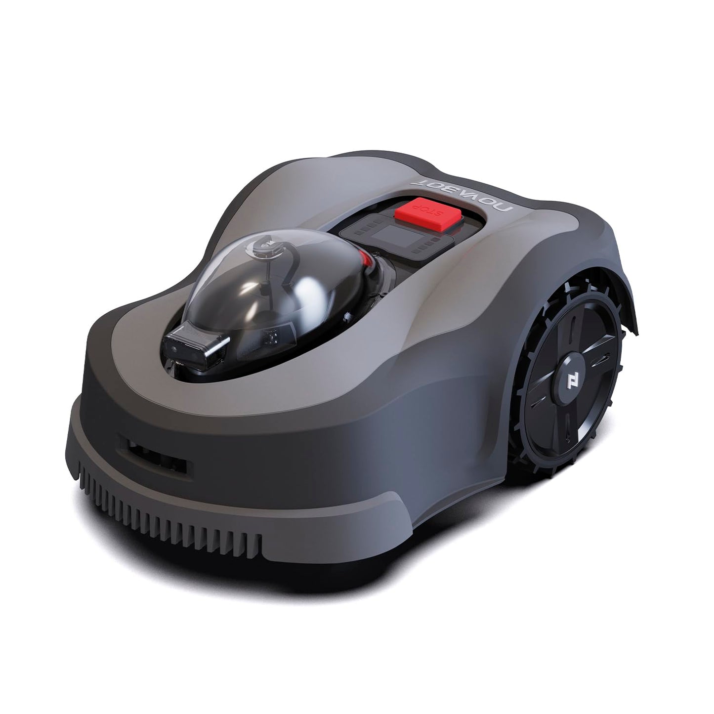 N2000 Robot Lawn Mower Perimeter Wire Free RTK+TOF+Vision Robotic Lawn Mower for 1.50 Acres Cut Height 0.8"-3.5" Adjustable APP Control AI-Assisted Mapping Virtual Boundaries Multi-Zone