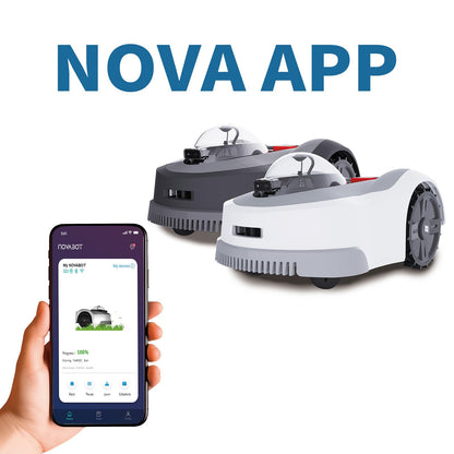 N2000 Robot Lawn Mower Perimeter Wire Free RTK+TOF+Vision Robotic Lawn Mower for 1.50 Acres Cut Height 0.8"-3.5" Adjustable APP Control AI-Assisted Mapping Virtual Boundaries Multi-Zone