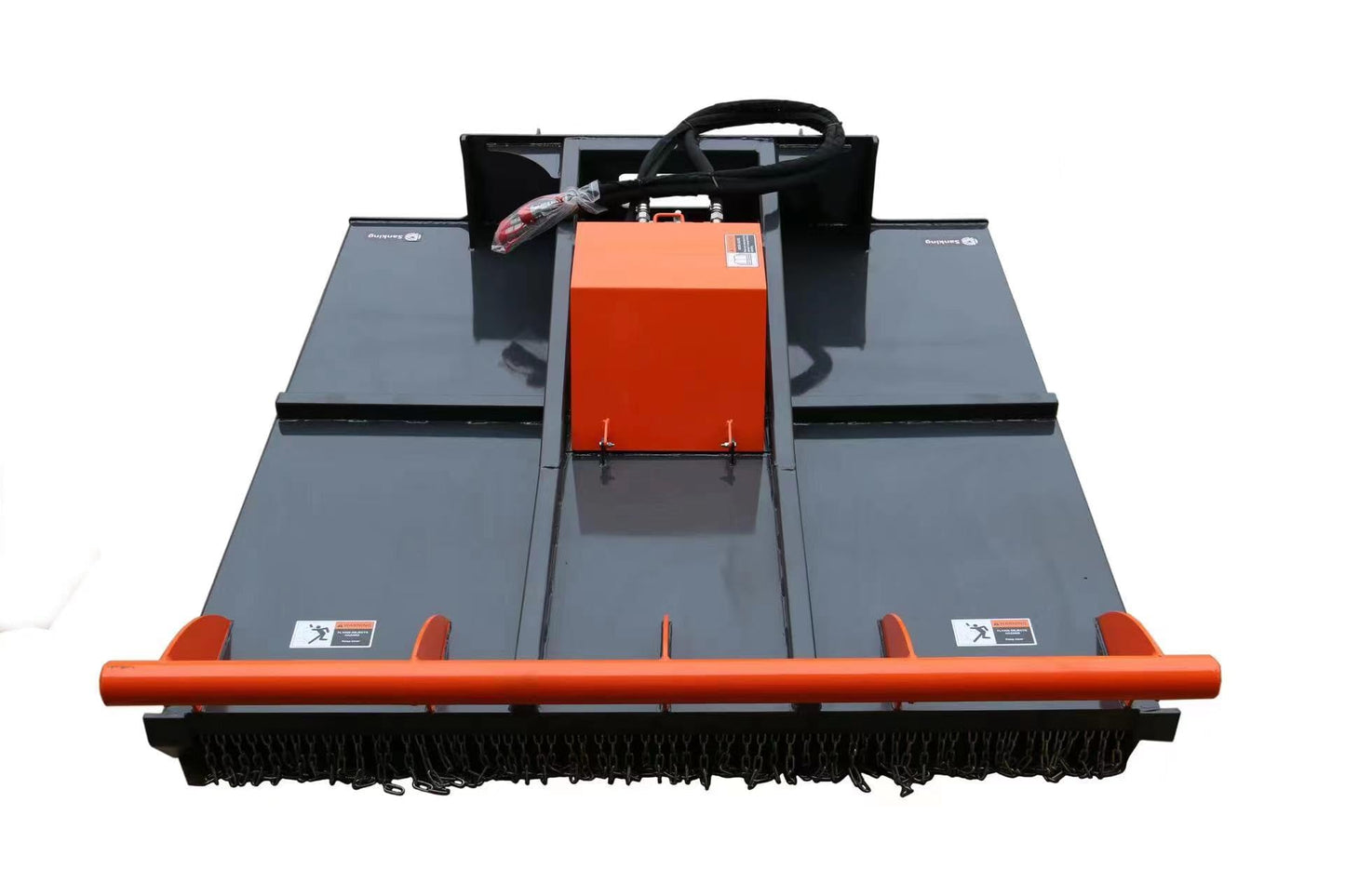 72" Skid Steer Heavy Duty Rotary Brush Cutter Finishing Mower Skid Steer Attachment Hydraulic Mower