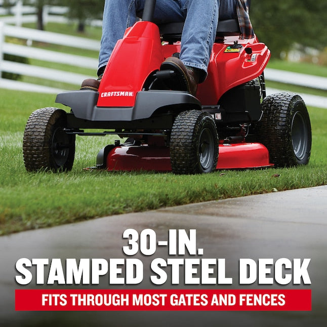 R110 30-in 10.5 -HP Single cylinder Gas Lawn tractor