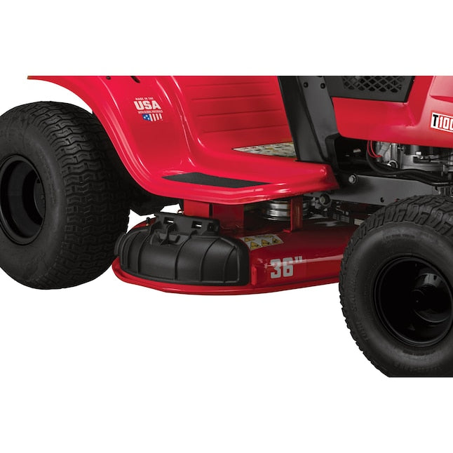 T100 36-in 11.5 -HP Single cylinder Gas Lawn tractor