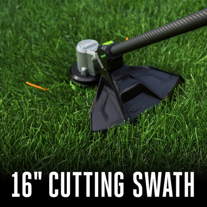 +1000 Series Super Composite Deck Select Cut 56V 22 in Self Propelled Mower with 10.0Ah ARC Lithium Battery and 16 in POWERLOAD String Trimmer with Telescopic Carbon Fiber Shaft