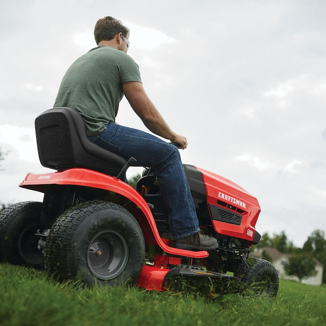 T110 42-in 17.5 -HP Single cylinder Gas Lawn tractor