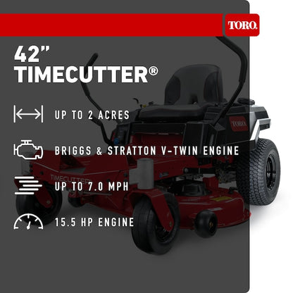 TimeCutter 42-in 15.5 -HP Single cylinder Gas Zero-turn riding lawn mower