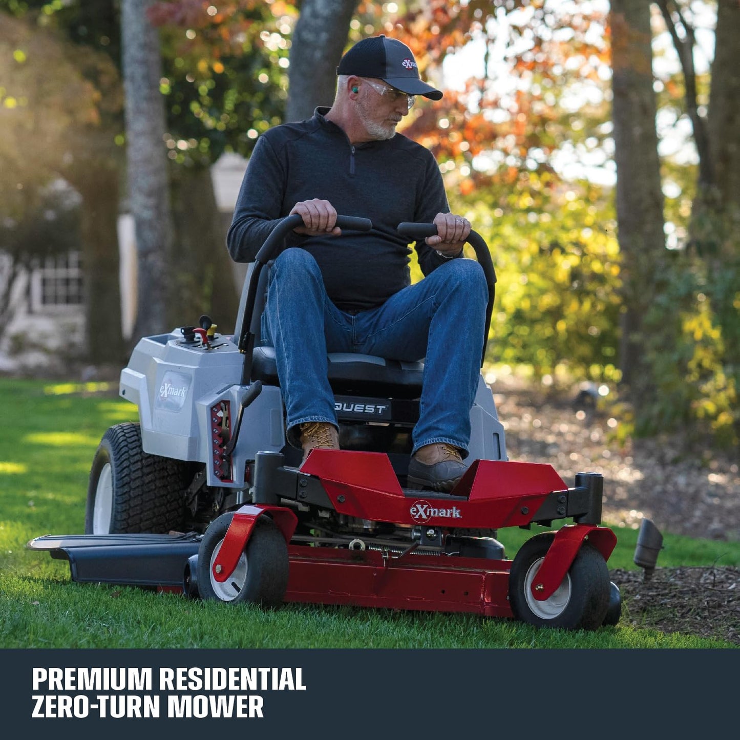 Exmark Quest E-Series Zero-Turn Mower with 22-HP Kohler® Engine, 42-in. Deck QZE725GKC42200