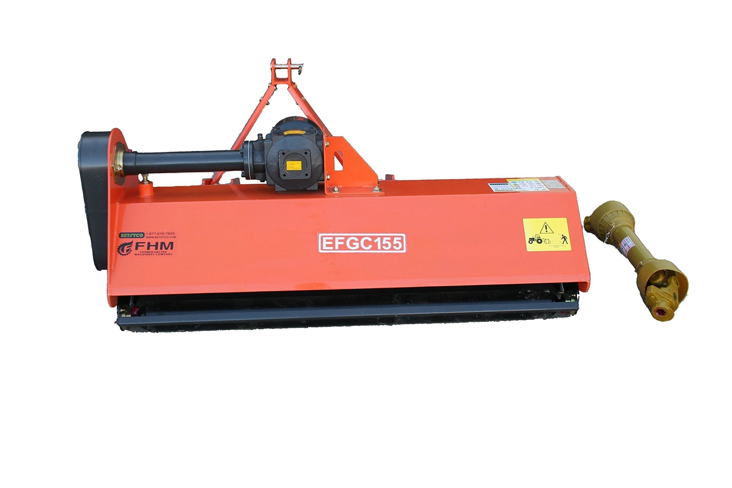 FH-EFGC155 Farmer Helper 60" Heavy Duty Flail Mower Cat.I 3pt 25+HP Rating FH-EFGC155 Requires a Tractor. Not a standalone Unit.
