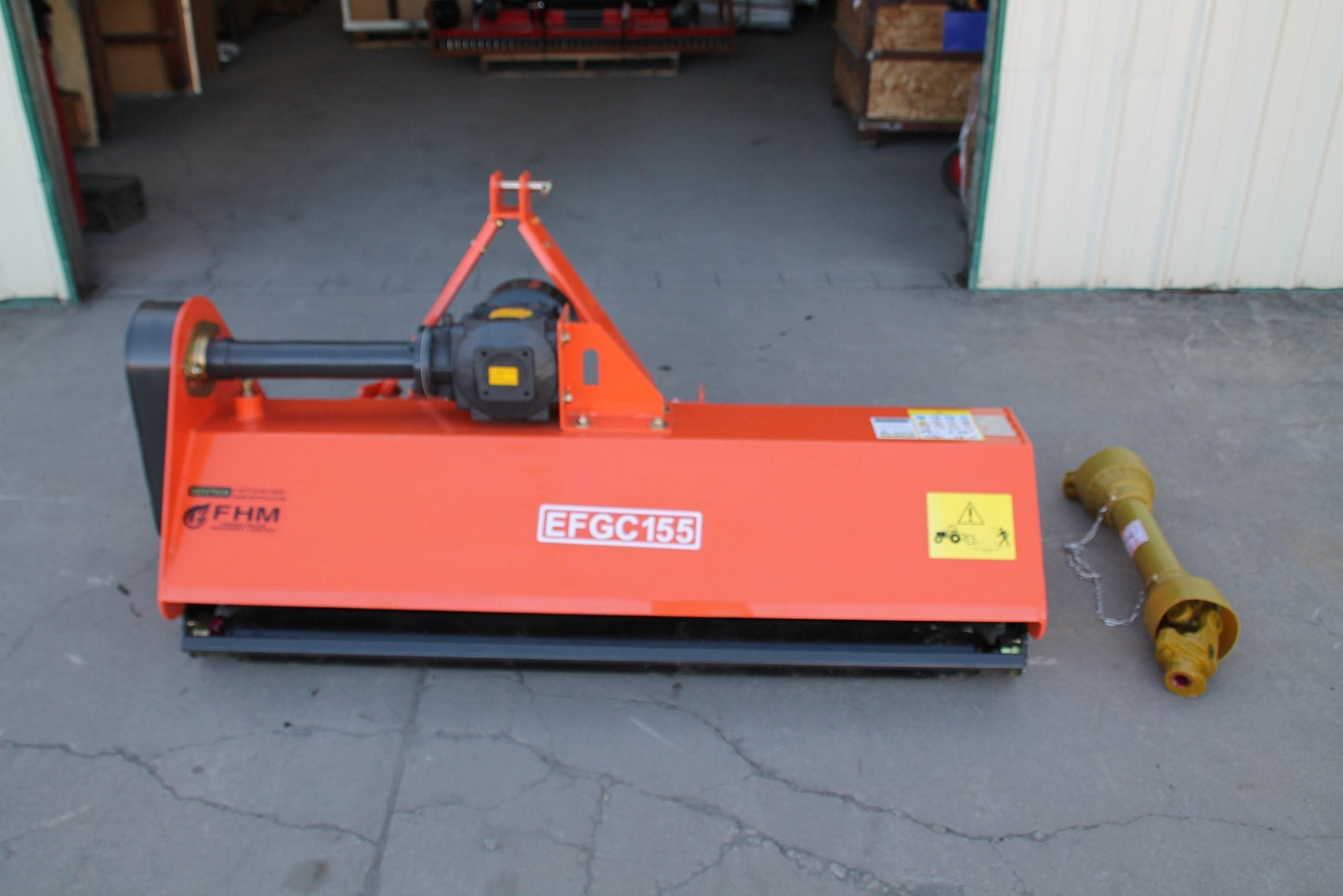 FH-EFGC155 Farmer Helper 60" Heavy Duty Flail Mower Cat.I 3pt 25+HP Rating FH-EFGC155 Requires a Tractor. Not a standalone Unit.