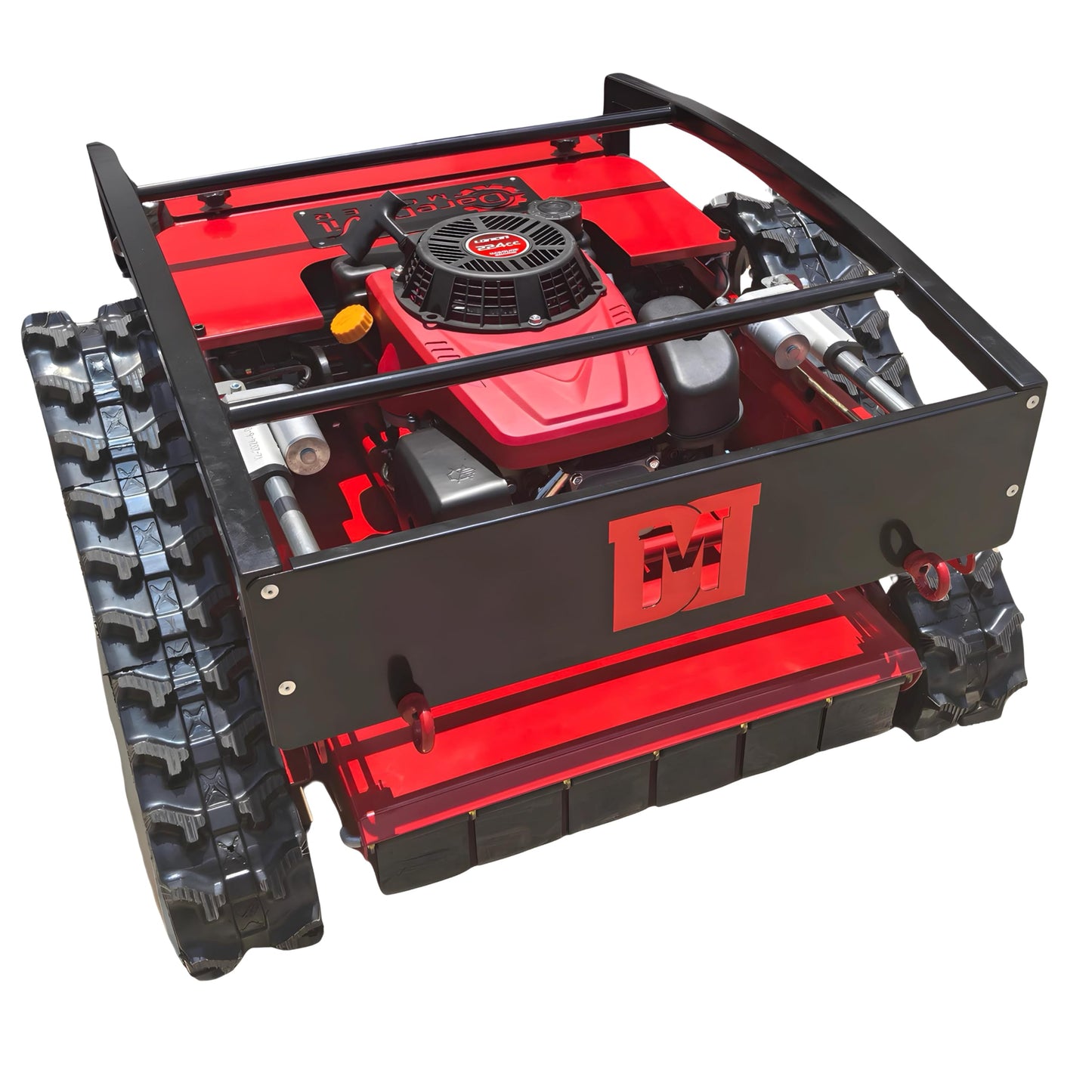 DareDevil Mower - Remote Controlled 200m Remote Distance| 50° Slope Capability | Hybrid Self-Charging Dual Battery | Brushless Motors | Zero Turn | Adjustable Cutting Deck