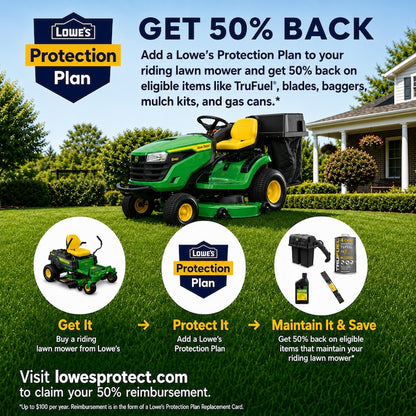 S130 42-in 22 -HP V-twin Gas Lawn tractor