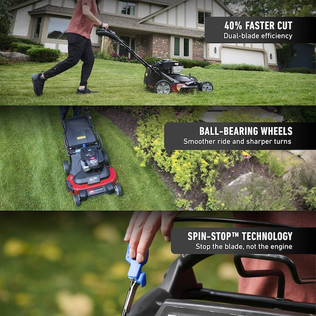 TimeMaster with Personal Pace 30-in Gas Self-propelled lawn mower with 223-cc Briggs and Stratton Engine