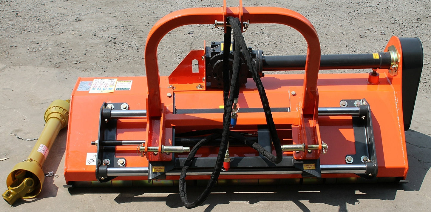 Farmer Helper FH-FMCH155KIT 60" Heavy Duty Flail Row Mower with Hydraulic Offset