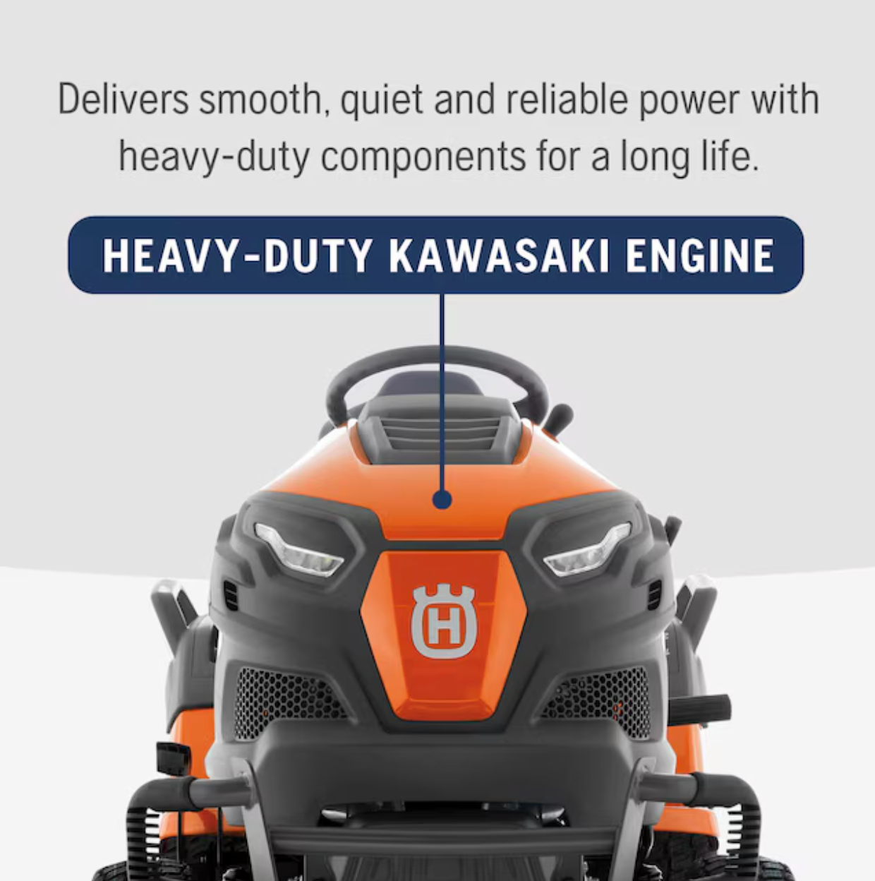 TS242XD 42-in 21.5 -HP V-twin Gas Lawn tractor