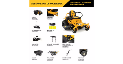 Ultima 54 in. 24 HP Gas Zero-Turn Mower, Kohler V-Twin Engine, Dual Hydrostatic Transmission