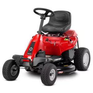 30 In. 10.5 HP Briggs and Stratton Engine 6-Speed Manual Drive Gas Rear Engine Mulch Kit Included
