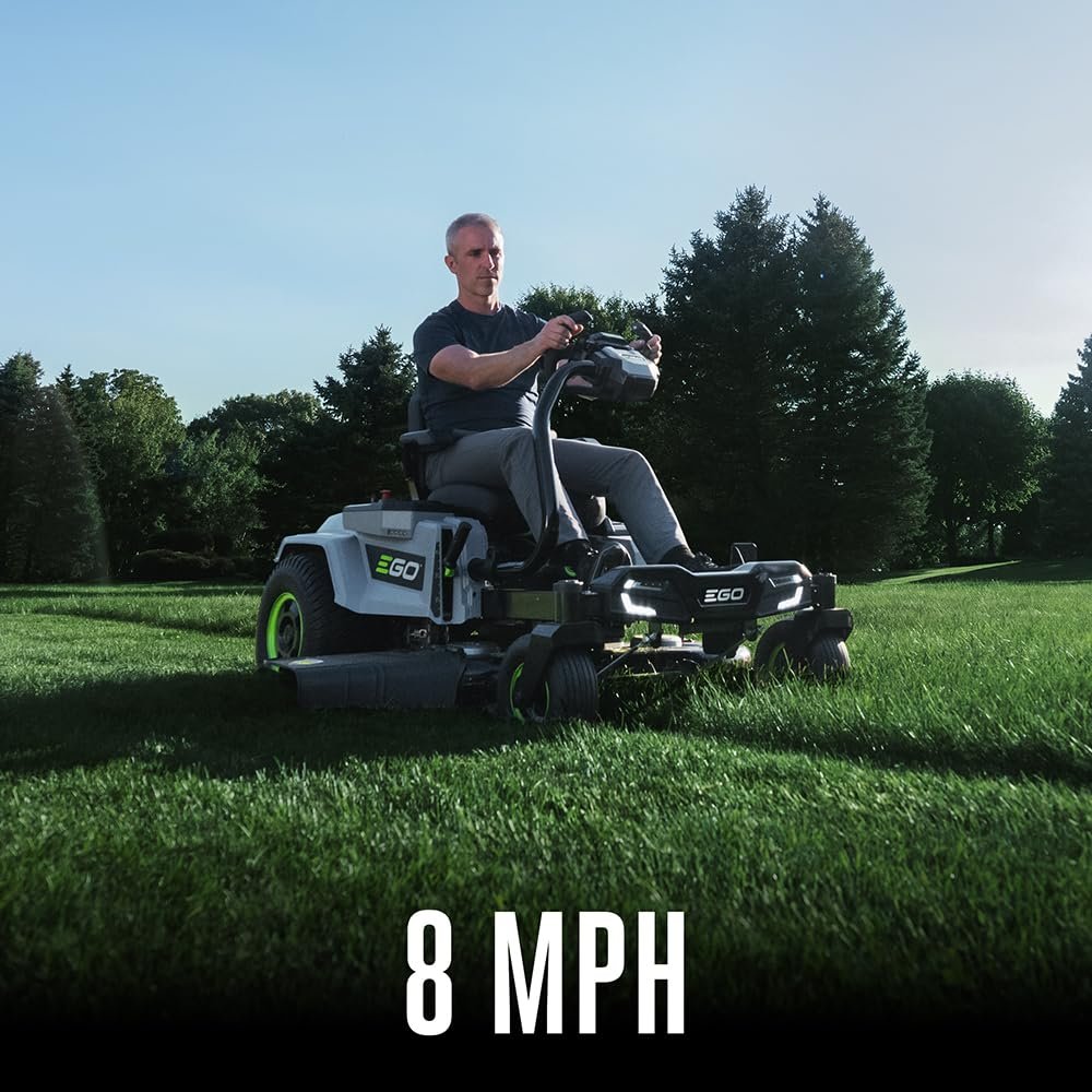EGO POWER+ ZT4205S 56-Volt 42-Inch Z6, 4 x 12.0Ah Batteries, 700W Turbo Charger Included Plus 2 Extra BA2800T 5.0Ah Batteries - Image 2