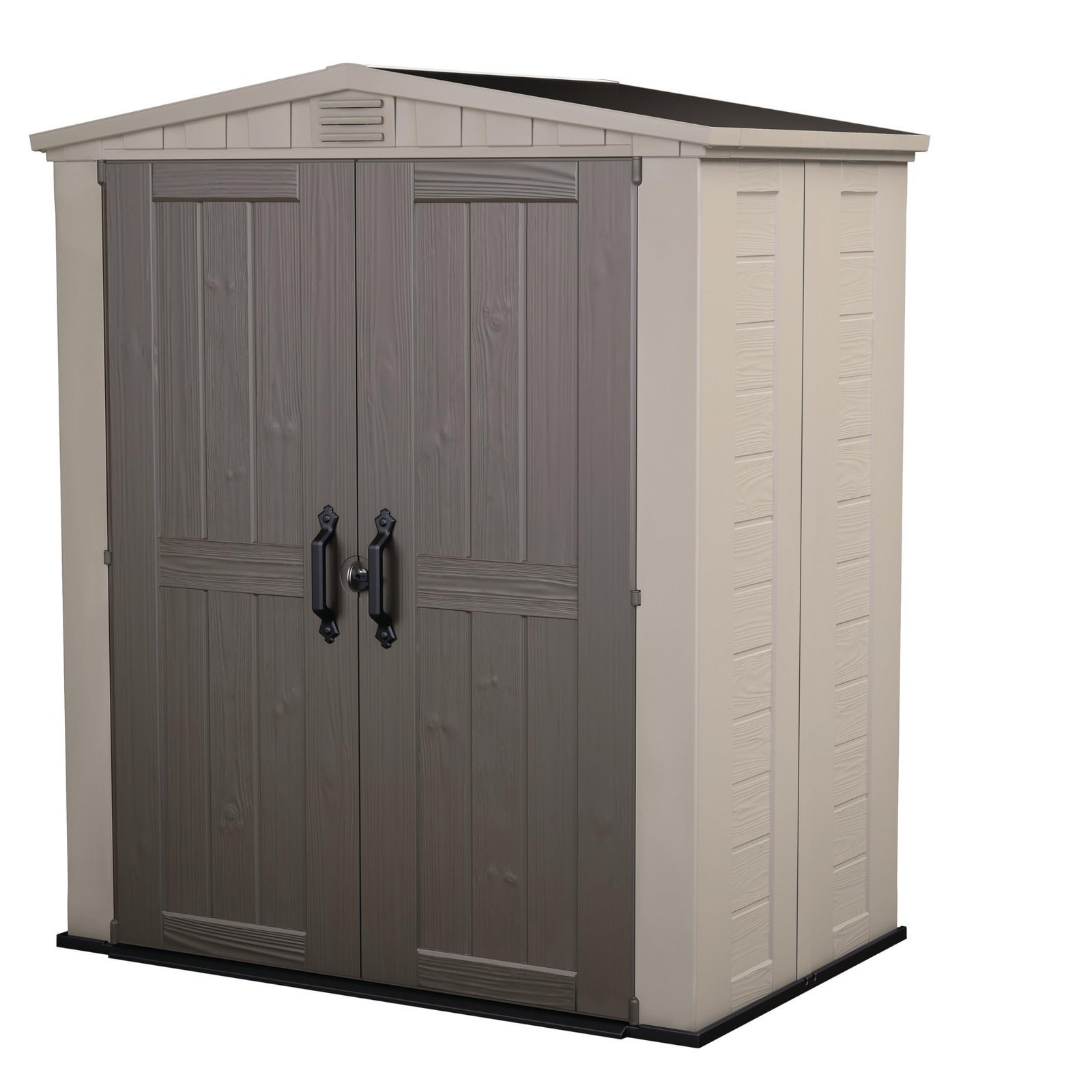Keter Factor 6x3 Outdoor Storage Shed Kit-Perfect to Store Patio Furniture, Garden Tools Bike Accessories, Beach Chairs and Push Lawn Mower