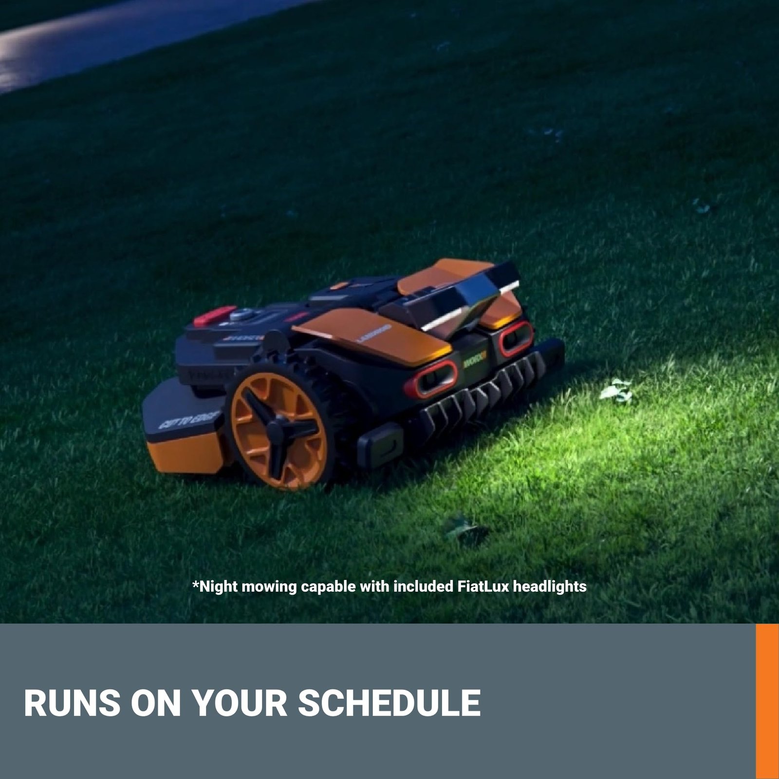 Worx 20V Landroid Vision Robot Lawn Mower, Wire Free Setup Robot Mower, AI Robot Grass Mower HDR Camera Avoids Obstacles, Battery & Charger Included - Image 2