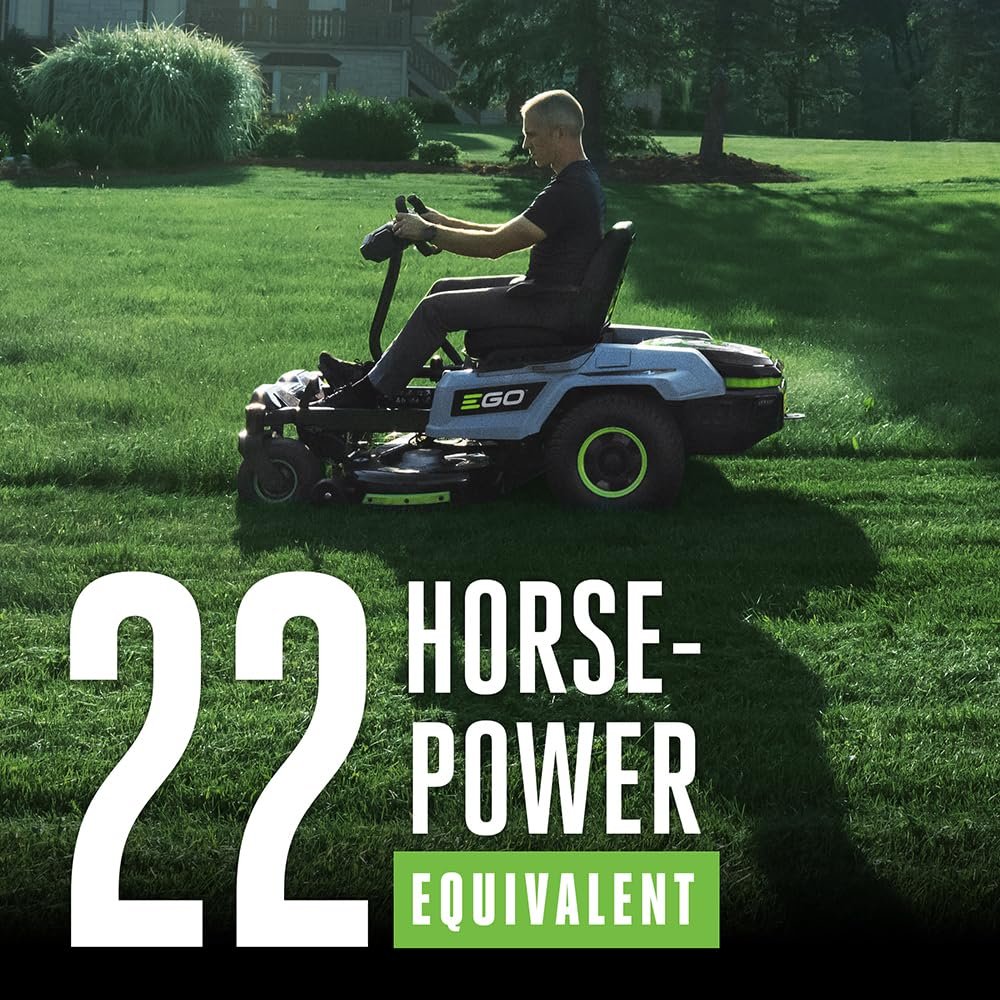 EGO POWER+ ZT4205S 56-Volt 42-Inch Z6, 4 x 12.0Ah Batteries, 700W Turbo Charger Included Plus 2 Extra BA2800T 5.0Ah Batteries - Image 5