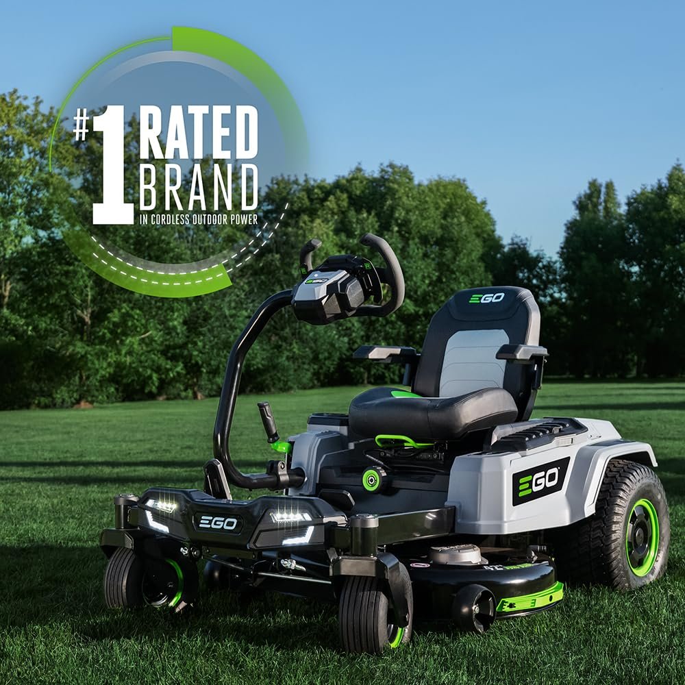 EGO POWER+ ZT4205S 56-Volt 42-Inch Z6, 4 x 12.0Ah Batteries, 700W Turbo Charger Included Plus 2 Extra BA2800T 5.0Ah Batteries - Image 7