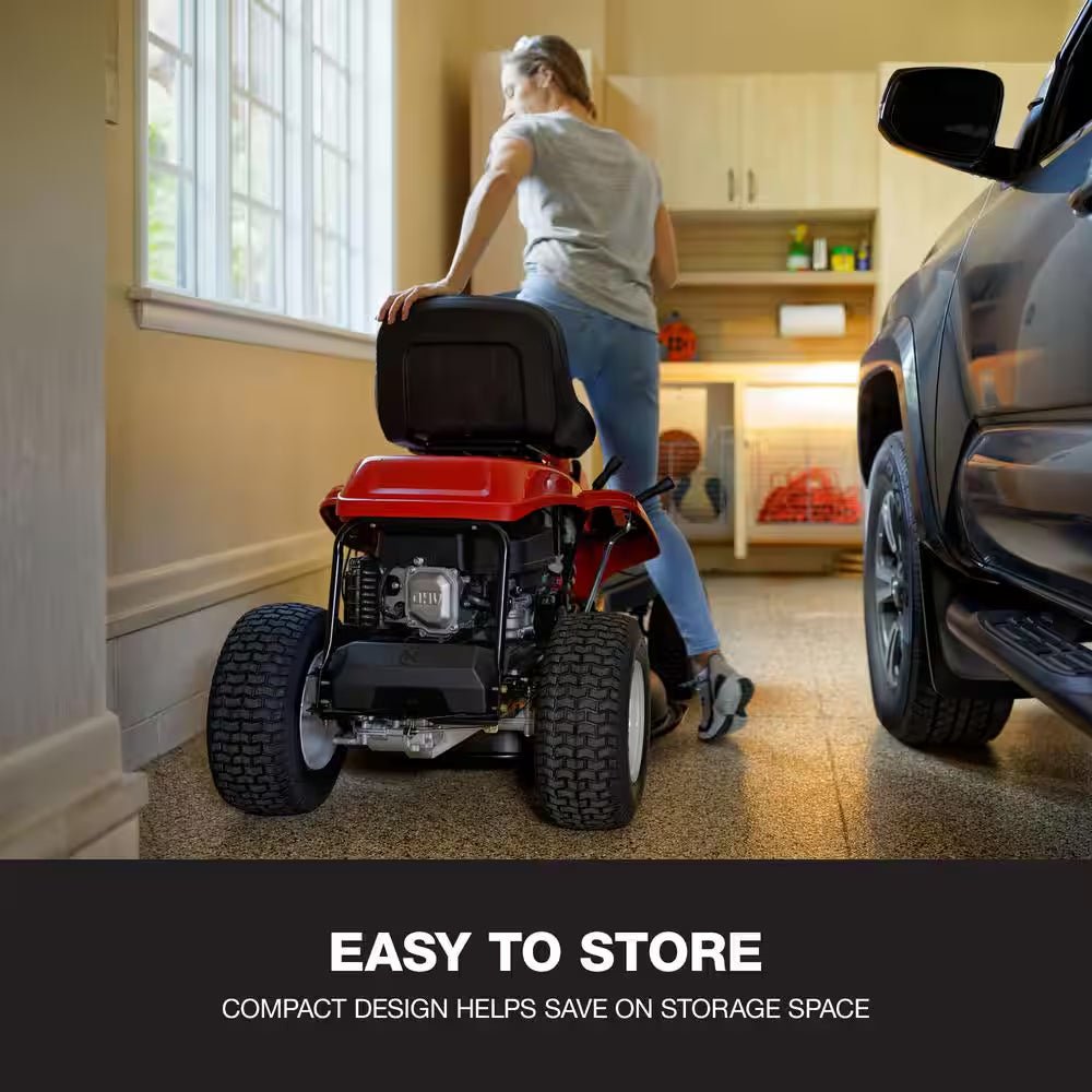 30 In. 10.5 HP Briggs and Stratton Engine 6-Speed Manual Drive Gas Rear Engine Mulch Kit Included - Image 14