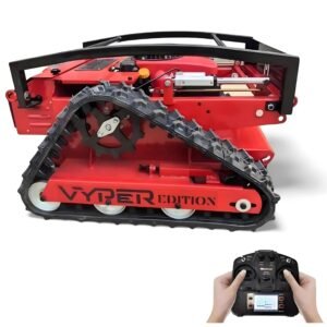 DareDevil Mower - Remote Controlled 200m Remote Distance| 50° Slope Capability | Hybrid Self-Charging Dual Battery | Brushless Motors | Zero Turn | Adjustable Cutting Deck