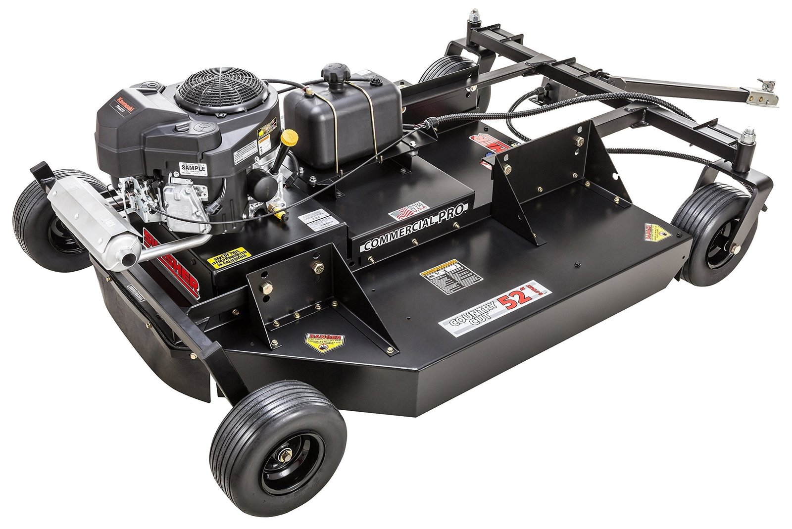 RC14552CPKA 52” 14.5 HP 12V Country Cut Rough Cut Mower RC14552CPKA Black - Image 6