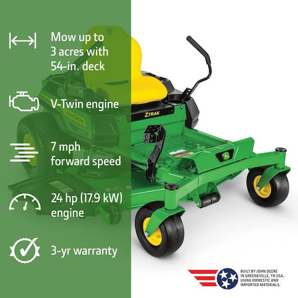 Z325E 54 in. 24 HP Gas Dual Hydrostatic Zero Turn Riding - Image 11