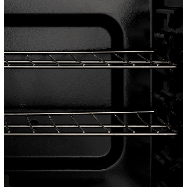 GE 30-in Glass Top 4 burners 5.3-cu ft Freestanding Electric Range Stainless Steel - Image 12