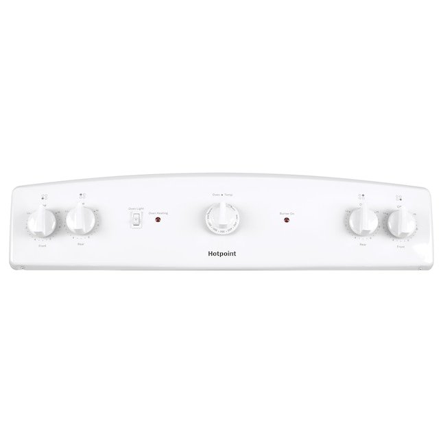 Hotpoint 30-in 4 burners 5.0-cu ft Freestanding Electric Range White - Image 4