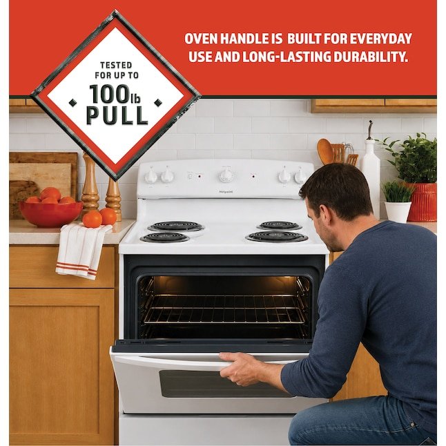 Hotpoint 30-in 4 burners 5.0-cu ft Freestanding Electric Range White - Image 11